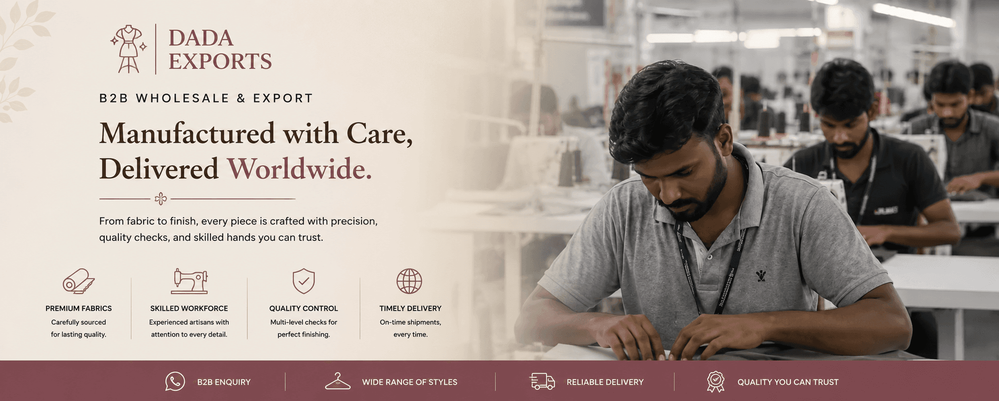 Your Trusted Manufacturing Partner